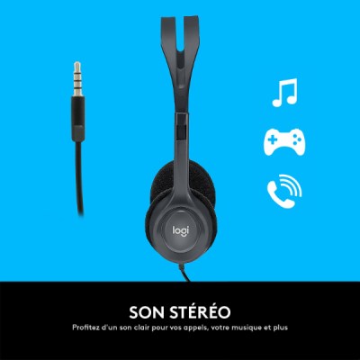 Logitech Stereo Headset H111-2